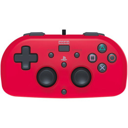 Hori Wired MINI Gamepad - Red - PS4